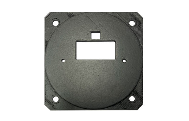 Traffic square to 80 mm adapter