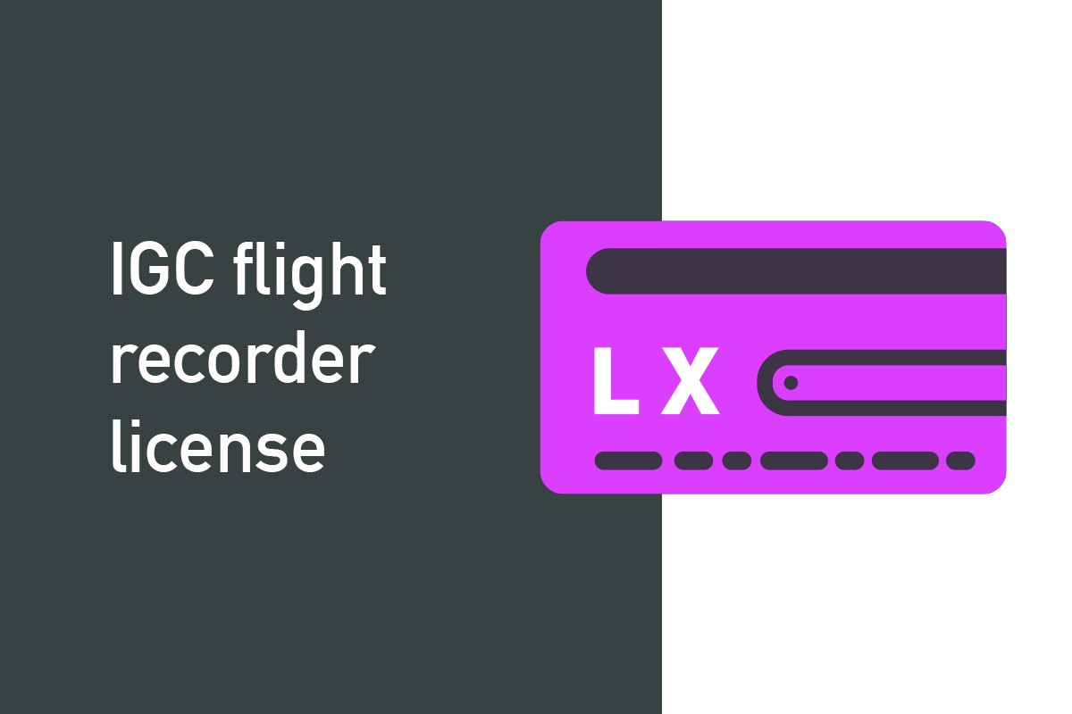 IGC flight recorder license