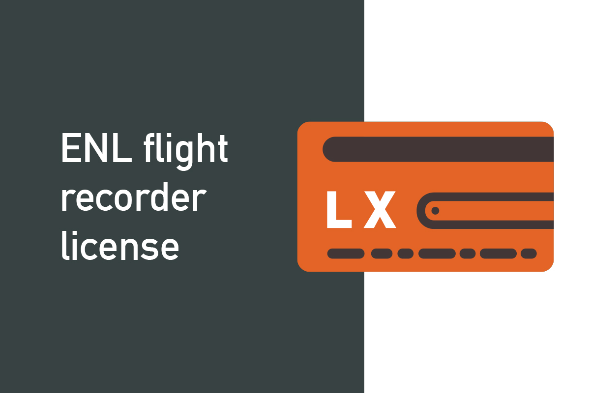 ENL flight recorder license