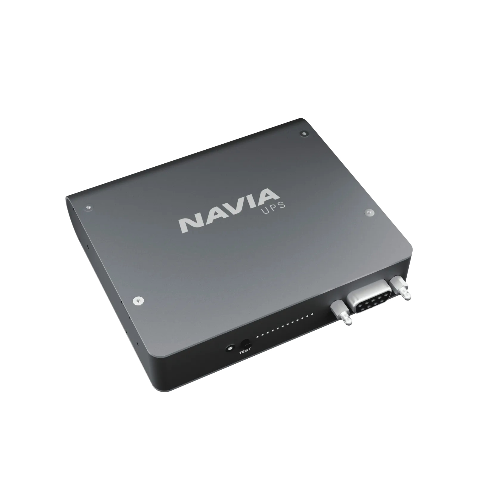 Navia UPS backup power unit seen from above at an angle