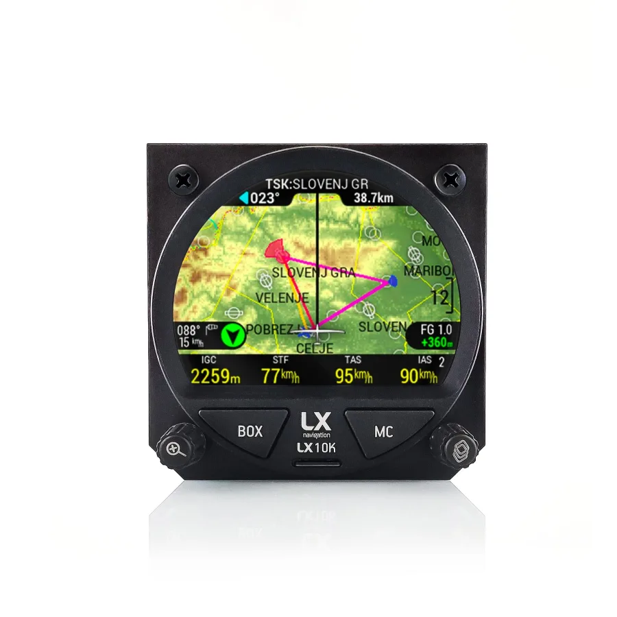Page de navigation du LX 10K