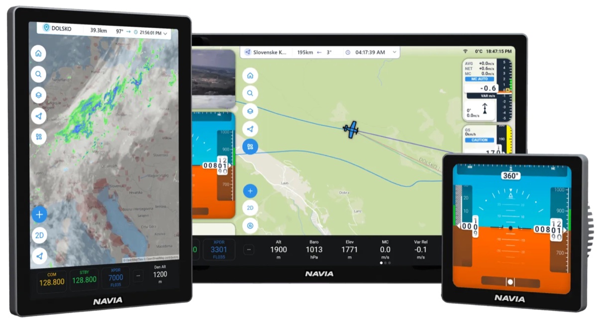 iris series — configurable digital flight instruments | LX navigation