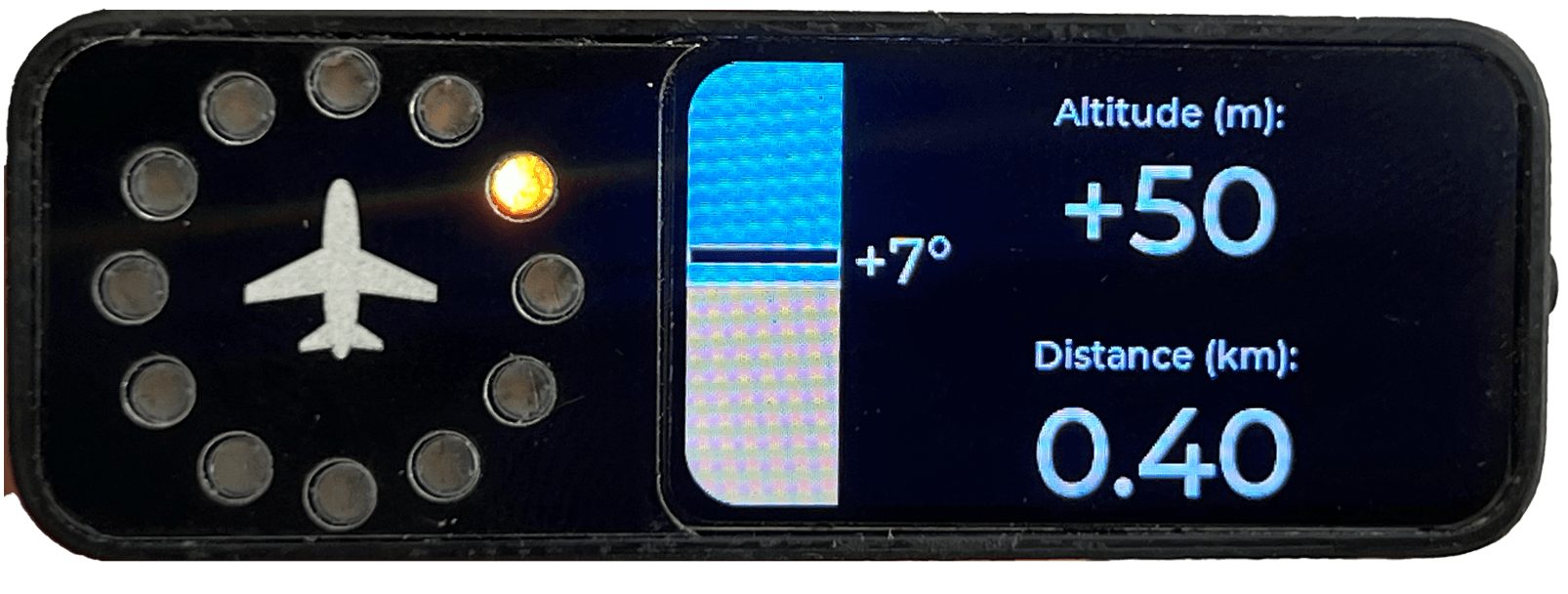 flarm_led_display_pro_normal_colision_warning